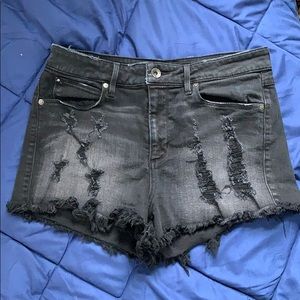 Guess Denim Distressed Shorts Size 29